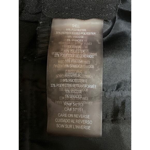 Tommy Hilfiger Women's Black High Waist Straight Leg Trousers Dress Pants Size 6 - Picture 4 of 4